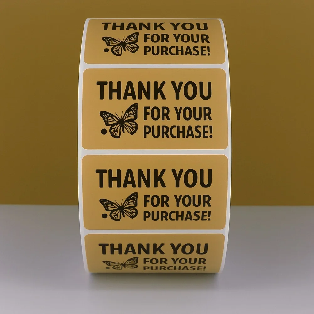 Thank You for Your Purchase Stickers –Labels for Small Business packaging